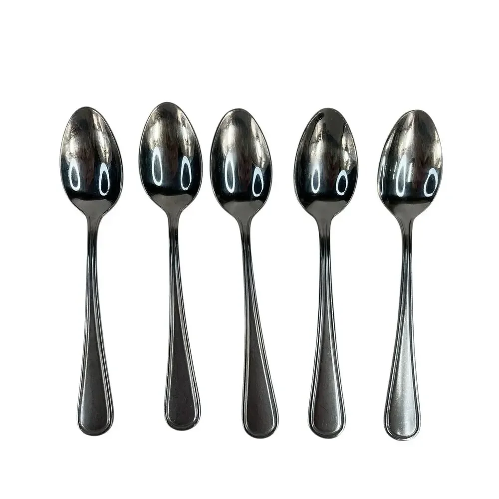 Oneida HOLLIS Lot Of 5‎ Teaspoon Stainless Flatware Stainless Replacement